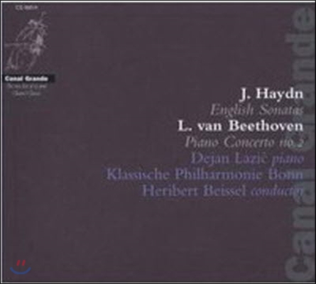 [중고] Dejan Lazic, Heribert Beissel / Haydn : Piano Sonata, Beethoven : Piano Concerto No.2 (Digipack/수입/cg06014)
