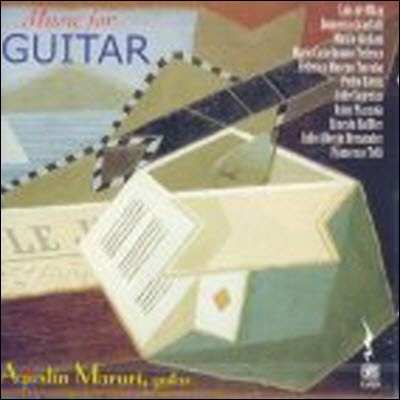 [중고] Agustin Maruri / Music For Guitar (수입/e059)