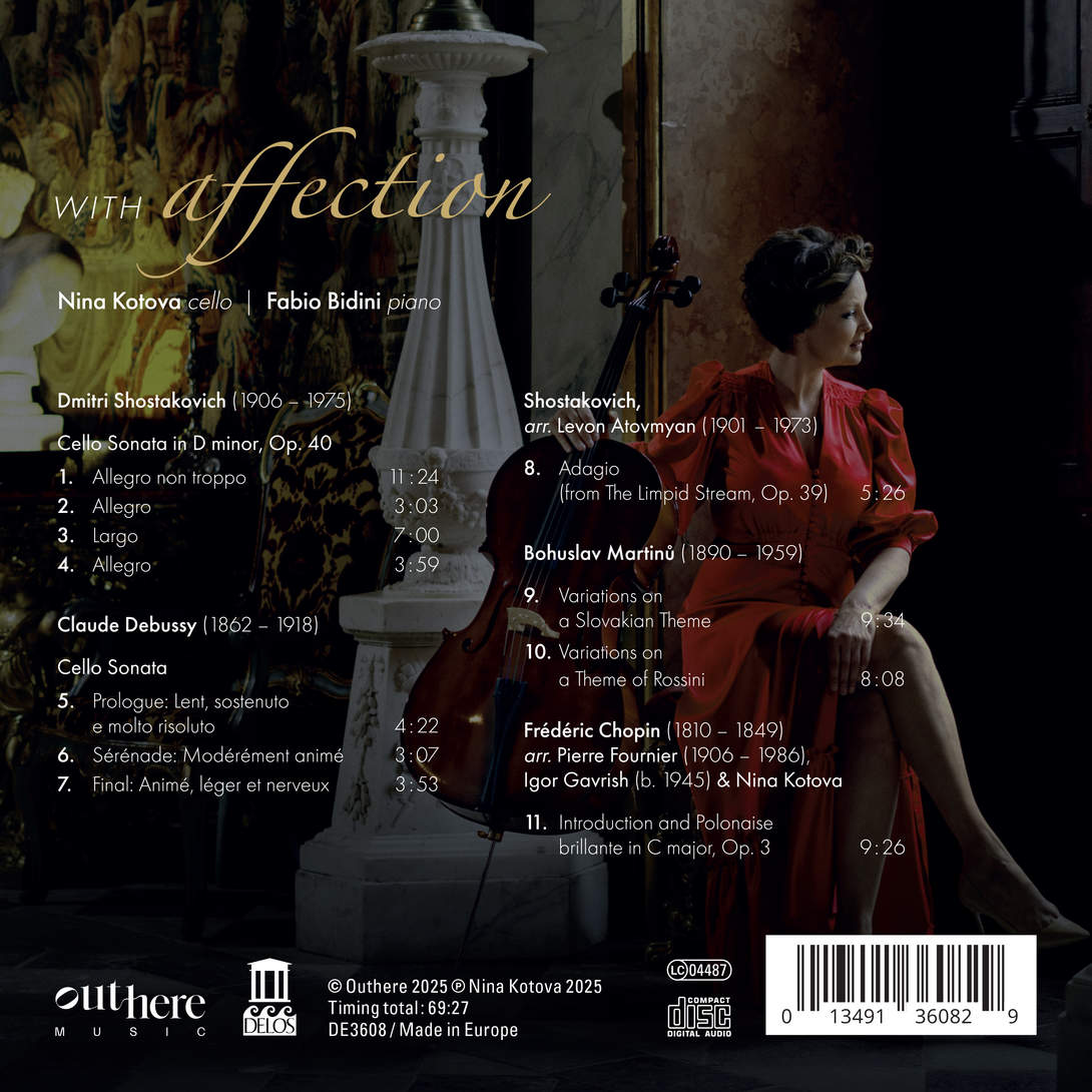 Nina Kotova 니나 코토바 첼로 독주집 (With Affection)