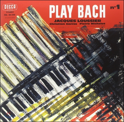 Jacques Loussier 자끄 루시에가 연주하는 바흐 (Play Bach No.1)