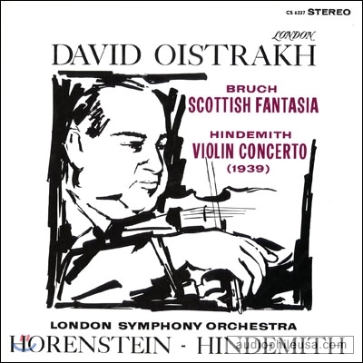 David Oistrakh 브루흐: 스코틀랜드 환상곡 / 힌데미트: 바이올린 협주곡 (Bruch: Scottish Fantasy / Hindemith: Violin Concerto)