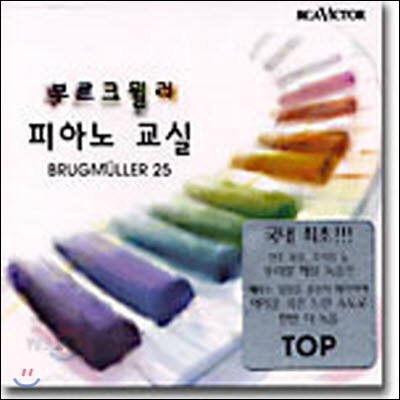 [중고] V.A. / 부르크뮐러 25 피아노 교실 (Brugmuller 25/bmgcd9g04)