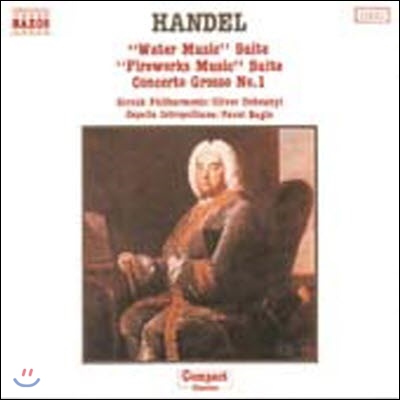 [중고] Oliver Dohnanyi, Pavol Bagin / Handel - Water & Fireworks Music, Concerto Grosso (수입/8550023)