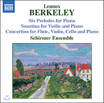 [중고] Schirmer Ensemble / Berkeley : Chamber Music (수입/8557324)