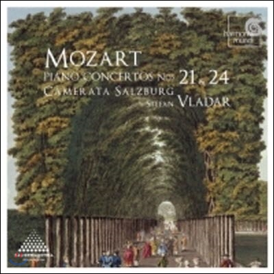 [중고] Stefan Vladar, Camerata Salzburg / Mozart : Piano Concertos No.21 K.467, No.24 K.491, Rondo K.382, Fantaisie K.397 (수입/Digipak/hmc901942)