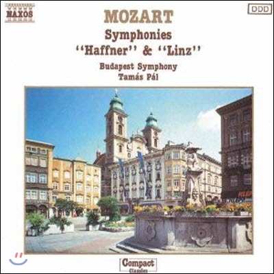 [중고] Tamas Pal / MOZART: Symphonies 35+36 (일본수입/8550042)