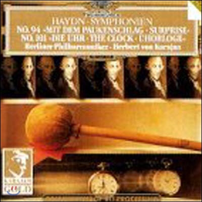 [중고] Herbert Von Karajan / Haydn : Symphonies Nos.94, 101 (수입/4390382)