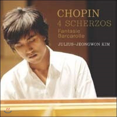 [중고] 김정원 / Chopin : 4 Scherzos (쇼팽 : 4개의 스케르초/ekld0752)