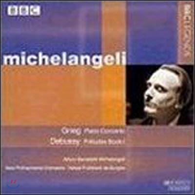 [중고] Arturo Benedetti Michelangeli / Grieg : Piano Concerto Op.16, Debussy : Preludes Book I (수입/bbcl40432)