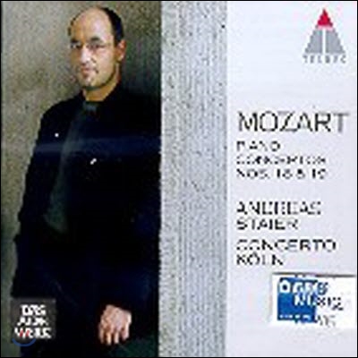 [중고] Andreas Staier / Mozart : Piano Concertos Nos.18&19 (수입/8573806762)