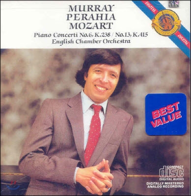 [중고] Murray Perahia / Mozart - Piano Concerto No.6 &amp; 13 (수입/mk39223)