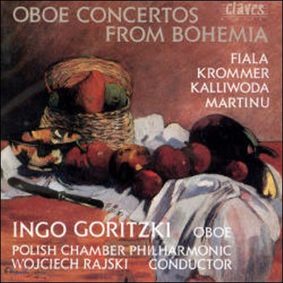 [중고] Ingo Goritzki / Oboe Concertos from Bohemia - Kalliwoda,. Krommer, Martinu (수입/cd509018)