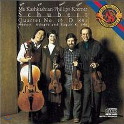 [중고] Gidon Kremer, Daniel Phillips, Kim Kashkashian, Yo-Yo Ma / Mozart : Adagio & Fugue K.546, Schubert : String Quartet No.15 Op.161 (수입/mk42134)