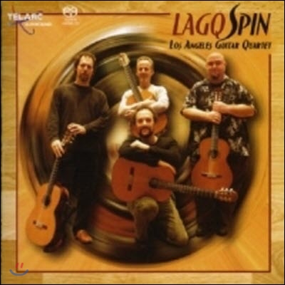 [중고] Los Angeles Guitar Quartet / Spin (SACD Hybrid/수입/CD80647)