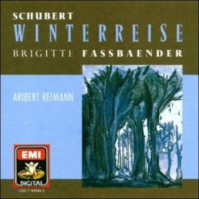 [중고] Brigitte Fassaender, Aribert Reimann / Schubert : Winterreise (수입/cdc7498462)