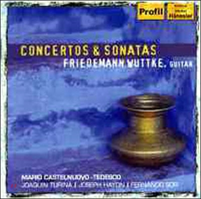 [중고] Friedemann Wuttke / Castelnuovo-Tedesco, Haydn : Guitar Concertos, Turina : Sonata Para Guitar, Sor : Grand Solo For Introduction & Allegro Op.14 (수입/ph04022)