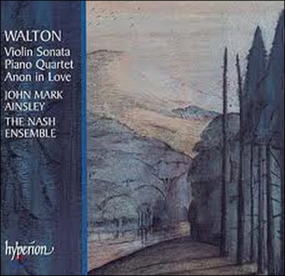 [중고] William Walton / 실내악 작품집 Nash Ensemble(수입/cda67340)