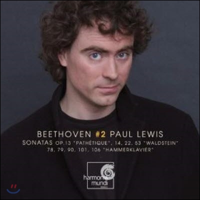 [중고] Paul Lewis / Beethoven  #2 : Piano Sonatas Op.13 / Pathetique 14.22.53 Waldstein (3CD/Digipack/수입/hmc90190305)