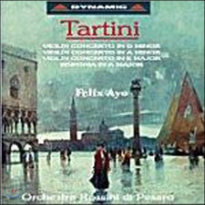 [중고] Felix Ayo / Tartini : Violin Concertos, Vol. 1 (수입/cds92)