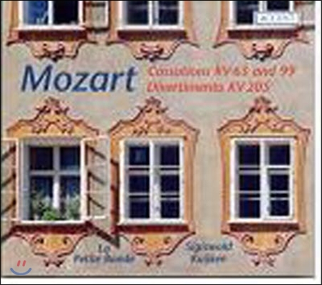 [중고] Sigiswald Kuijken, La Petite Bande / Mozart : Cassations KV63 & 99, Divertimento KV205 (수입/Digipack/ACC24187)