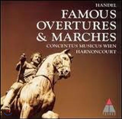 [중고] Nikolaus Harnoncourt / Handel: Famous Overtures & Marches (수입/4509979882)