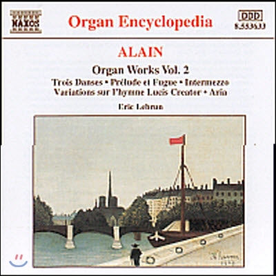 Eric Lebrun / Alain : Organ Works, Vol.2 (수입/미개봉/8553633)