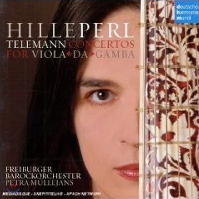 [중고] Hille Perl / 텔레만 : 비올라 다 감바를 위한 협주곡 Telemann : Viola Da Gamba Concertos (SACD Hybrid/수입/82876850552)