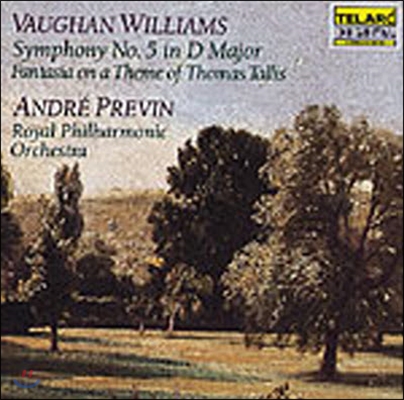 [중고] Andre Previn / 본 윌리엄스 : 교향곡 5번, 토마스 탈리스 주제의 환상곡 Vaughan Williams : Symphony No.5, Fantasia On A Theme By Thomas Tallis (수입/80158)