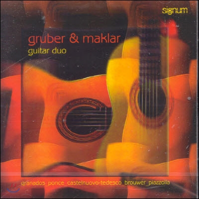 [중고] Gruber &amp; Maklar / Werke Fur Zwei Gitarren (수입/sigx4300)