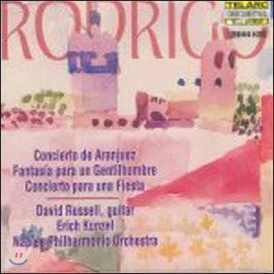 [중고] David Russell , Erich Kunzel / 로드리고 아랑훼즈 협주곡 : Rodrigo Concerto De Aranjuez, Fantasia Para Un Gentilhombre, Concierto Para Una Fiesta (수입/80459)