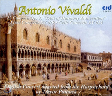 [중고] Trevor Pinnock, Simon Standage / Vivaldi : Il cimento dell&#39;armonia e dell&#39;inventione 12 concerti, Op. 8 (2CD/수입/crd33489)