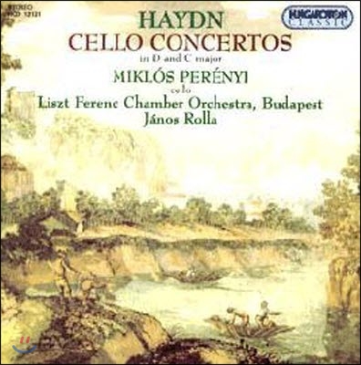 [중고] Miklos Perenyi, Janos Rolla, Liszt Ferenc Chamber Orchestra / 하이든 첼로 협주곡 1,2번 (Haydn : Cello Concertos No.1, No.2) (수입/hcd12121)