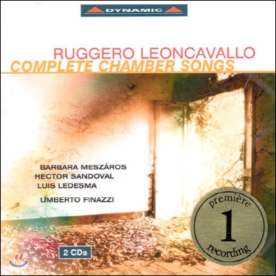 Ruggero Leoncavallo / Complete Chamber Songs (2CD/수입/미개봉/cds57012)