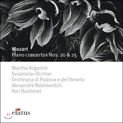 [중고] Martha Argerich, Sviatoslav Richter / Mozart : Piano Concerto No.20 &amp; 25 (수입/092746740)