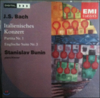 [중고] Stanislav Bunin / J.S Bach : Italienisches Konzert (수입/7639042)