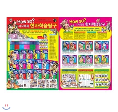 [통큰세상] How So 한자학습 (전31권+한자카드500장)