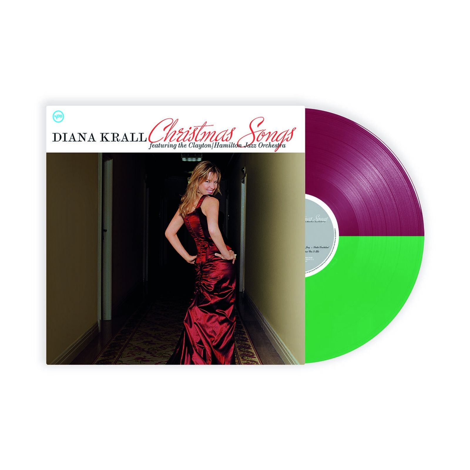 Diana Krall (다이애나 크롤) - Christmas Songs [레드 앤 그린 스플릿 컬러 LP]