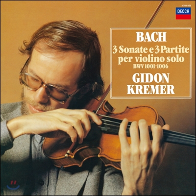 Gidon Kremer 바흐: 무반주 바이올린 소나타와 파르티타 - 기돈 크레머 (J.S. Bach: Violin Sonatas and Partitas) 