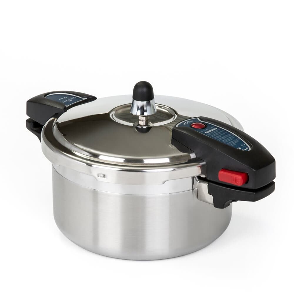 퀸센스 샤이니 통5중 스텐 압력솥 4L (일반뚜껑포함)