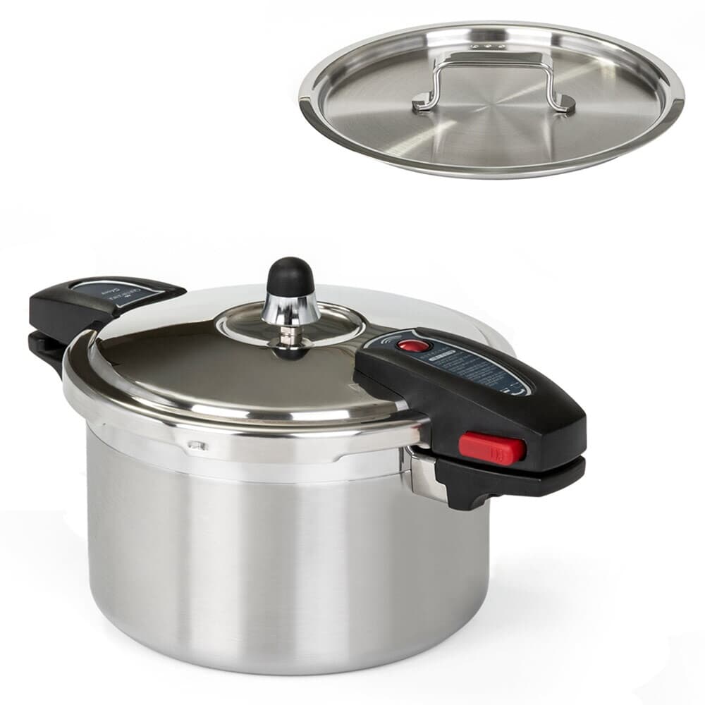 퀸센스 샤이니 통5중 스텐 압력솥 4L (일반뚜껑포함)
