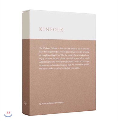 Kinfolk Notecards Set 킨포크 엽서 세트