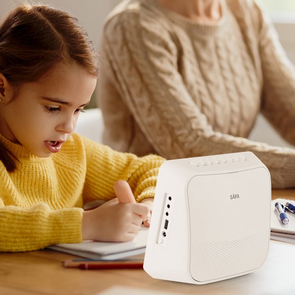 [비노출특가] 사파(SAFA) 포터블 휴대용 차량용 CD/DVD 플레이어 SDV700 교육용CDP 어학용DVD 일체형 무선 DVD플레이어 탁상용 휴대용 블루투스 CD 플레이어