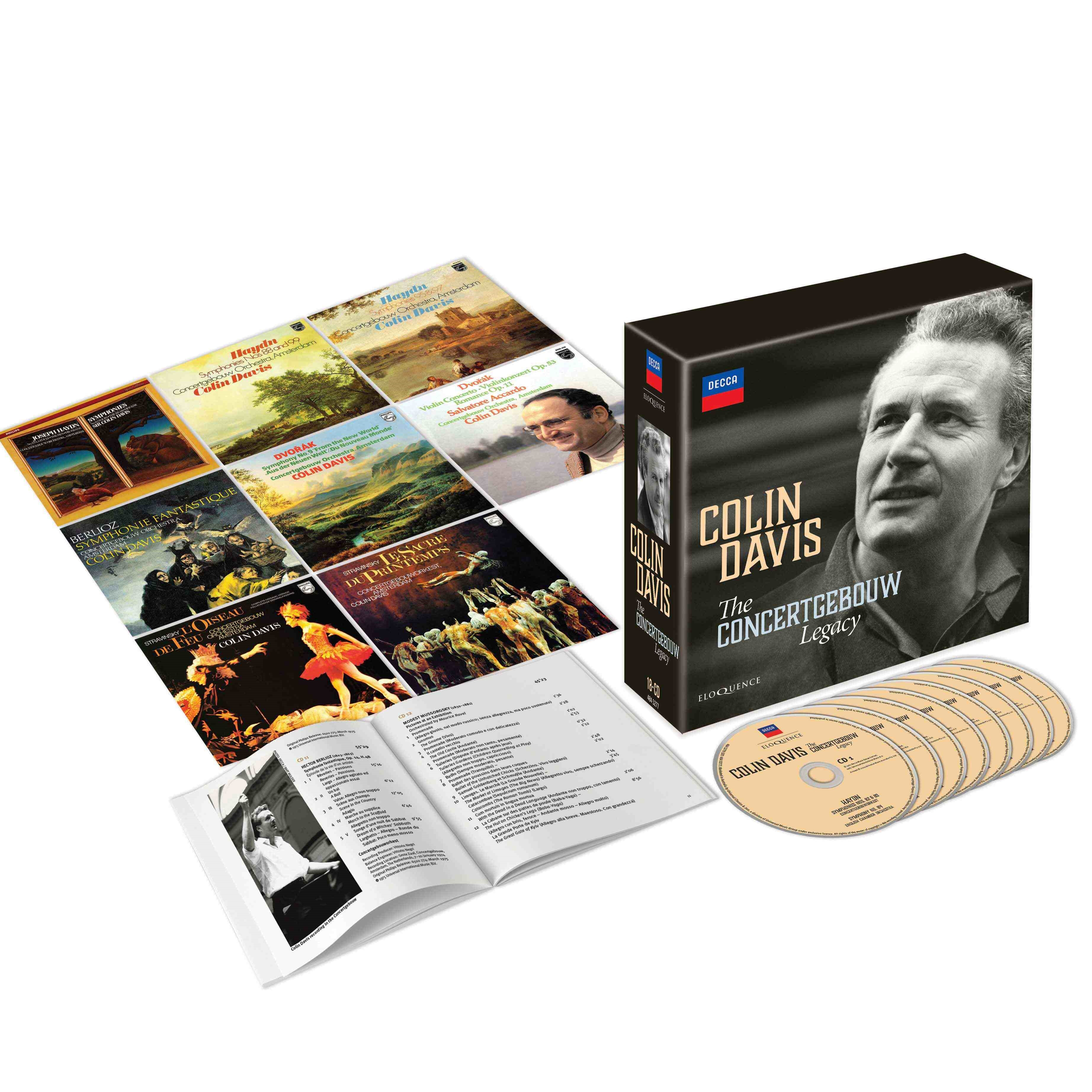 Colin Davis 콘세르트헤바우 오케스트라 녹음 음반 모음 에디션 (The Concertgebouw Legacy)