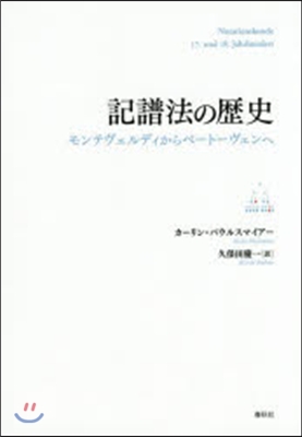 記譜法の歷史－モンテヴェルディからベ-ト