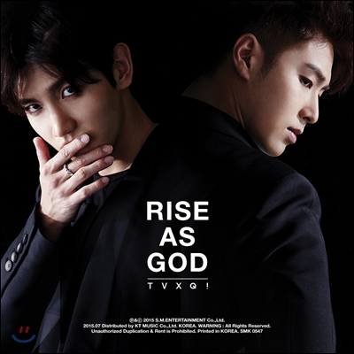 동방신기 (東方神起) - 스페셜 앨범 : Rise As God [Black/White Ver. 중 1종 랜덤 발송]