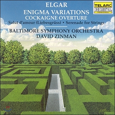 David Zinman 엘가: 코카인 서곡, 수수께끼 변주곡, 현을 위한 세레나데, 사랑의 인사 (Elgar: Cockaigne Overture Op.40, Enigma Variations Op.36, Serenade in for Strings Op.20, Salut d&#39;amour Op.12)