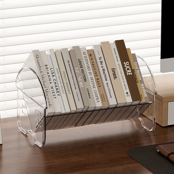 OFFISYS 인텔리전스 인테리어 집중모드 투명 책꽂이
