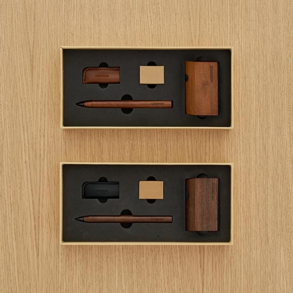 [리센스] 오늘의 기록_하우스 만년연필 (티크브라운)