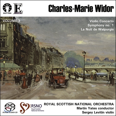 Martin Yates 위도르: 바이올린 협주곡, 교향곡 1번 (Widor: Violin Concerto, Symphony No.1, La Nuit de Walpurgis)