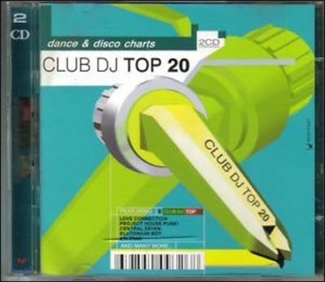 [중고] V.A. / Dance & Disco Charts Club DJ Top 20 (2CD)